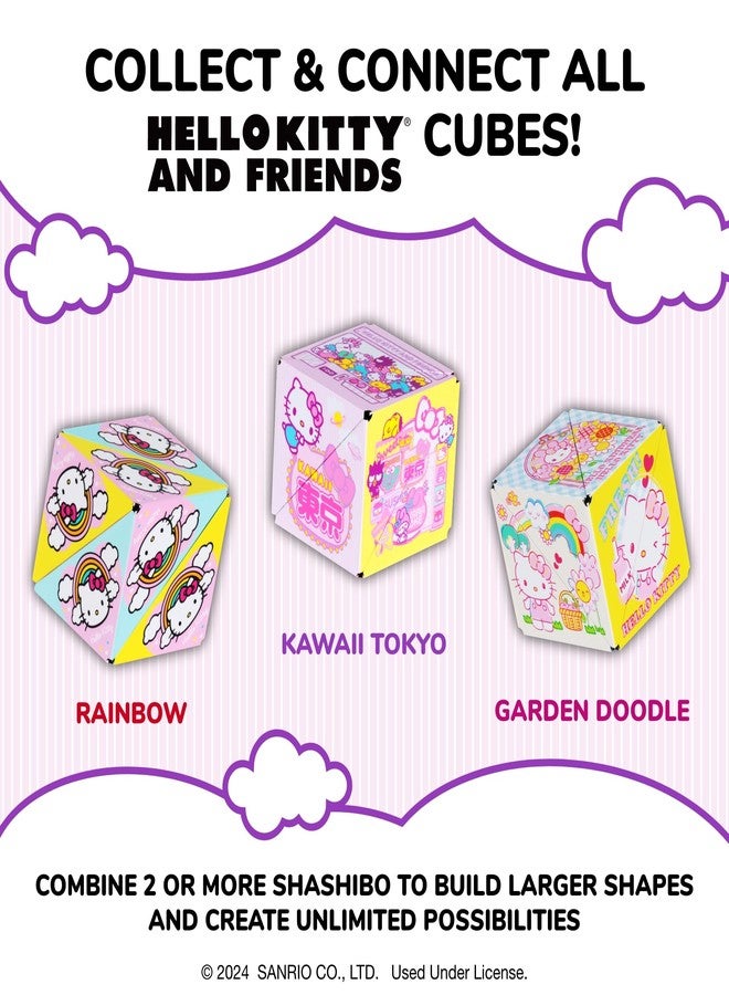 SHASHIBO Hello Kitty & Friends Shape Shifting Box - STEM Magnetic Fidget Cube That Transforms Into Over 100 Shapes, Download Fun in Motion Toys Mobile App (Kawaii) - Image 5